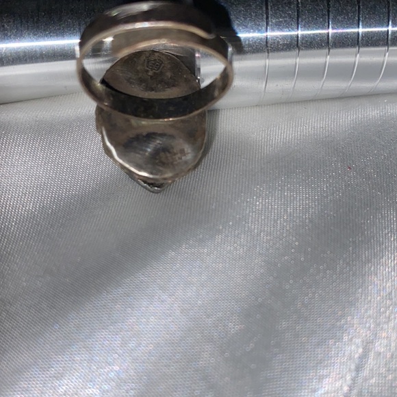 Vintage sterling silver poison ring - Picture 10 of 12